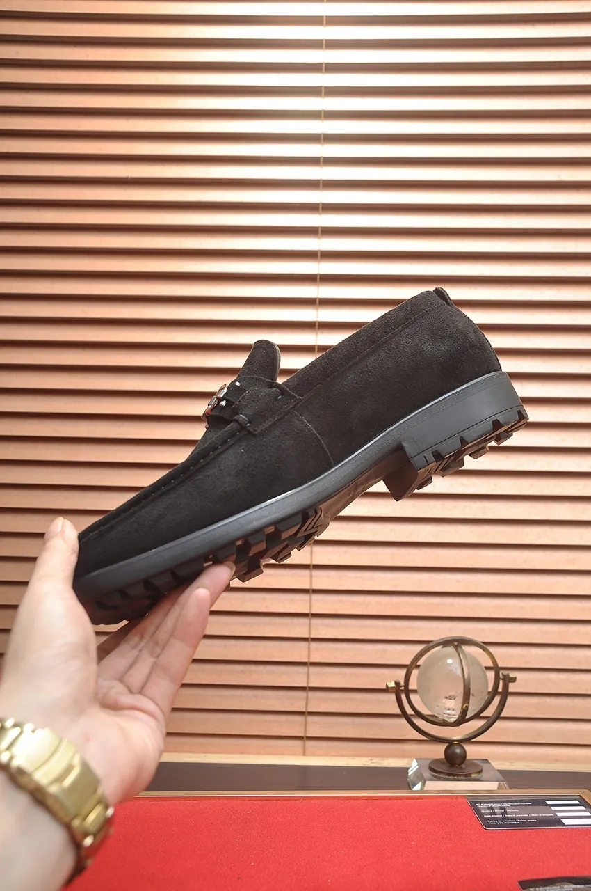 Men's shoes 💰560💶[Ferragamo/Ferragamu] (high-end Niuli) New 🍀 Ferragamo* - top version Ferragamo's classic formal leather shoes! Made of imported original cowhide, the inner top layer is comfortable cowhide lining! Original wear-resistant rubber outsole! High quality products! Code number 38-45 (45 customized)
